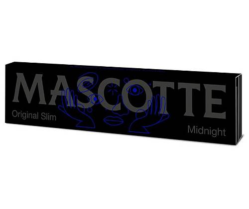 Χαρτάκια Mascotte Original Midnight King Size Slim με Τζιβάνα - 34φ. - Τιμή: 2,10€