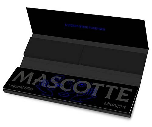 Χαρτάκια Mascotte Original Midnight King Size Slim με Τζιβάνα - 34φ. - Τιμή: 2,10€