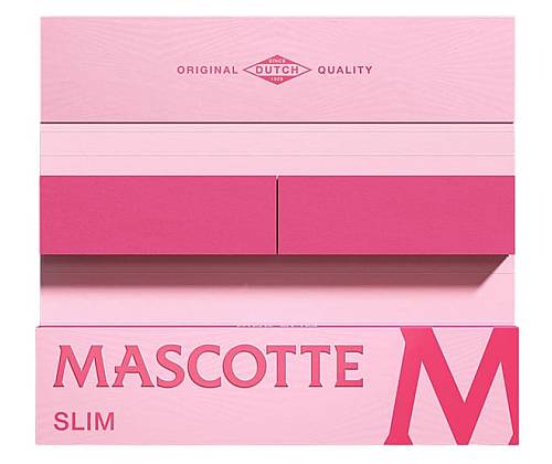 Χαρτάκια Mascotte Original Pink King Size Slim με Τζιβάνα - 34φ. - Τιμή: 2,10€