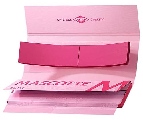 Χαρτάκια Mascotte Original Pink King Size Slim με Τζιβάνα - 34φ. - Τιμή: 2,10€