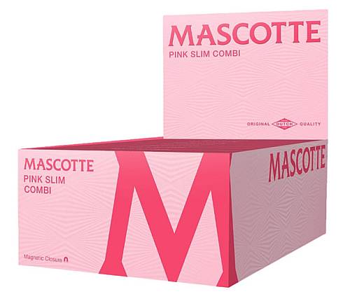 Χαρτάκια Mascotte Original Pink King Size Slim με Τζιβάνα - 34φ. - Τιμή: 2,10€