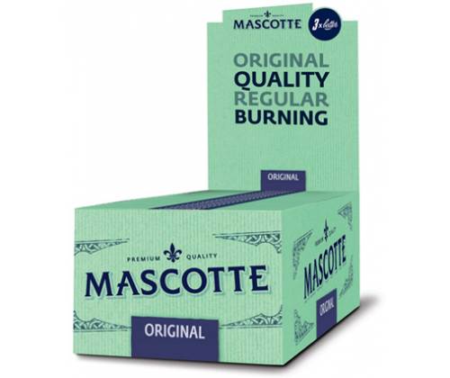 Χαρτάκια Mascotte Πράσινο - Original 50φ. - 50τεμ. - Τιμή: 19,70€