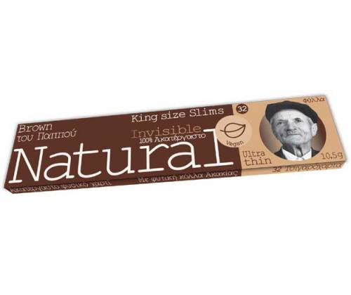 Του Παππού Χαρτάκια Natural Free Brown KS 32φ. - 47591 - Τιμή: 0,47€