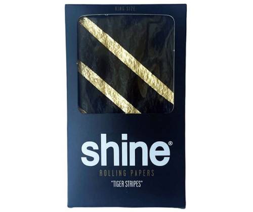 Shine Χαρτάκι Gold Tiger Stripes- King Size - Τιμή: 12,90€